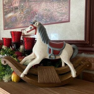Vintage 1981 Carousel Horse Rocker
wall decor
